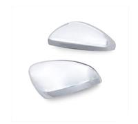For P&eugeot 208 2014-2017 Auto ABS Chrome Car Rear View Mirror Protection Covers Rearview Mirror Stickers Car Wing Mirror Covers