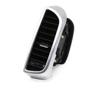 For P&orsche For Cayenne 7P5 2010-2015 Silver Carbon Front Middle Central Air Conditioner AC Vent Grille Outlet Warm Air Vent Outlet(Color1,Right)