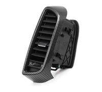 For P&orsche For Cayenne 7P5 2010-2015 Silver Carbon Front Middle Central Air Conditioner AC Vent Grille Outlet Warm Air Outlet(Color2,Right)