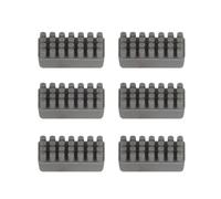 For P1S X1 Series Nozzle Silicone Wiper Brush Hotbed Mounted Scrubbers(Kit B,2 sets)