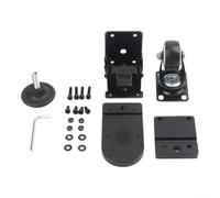 For Packout-Compatible Front Wheel Kit with 200l Capacity Ergonomic Lift and Quiet Casters for Garage Use