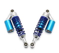For Pair 11" 280mm Round Ends Air Gas Shock Absorbers Replacement Universal Motorcycle Absorber With Spring