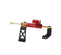 FOR PAN AMERICA 1250 S FOR PA1250S FOR AMERICA1250 Motorcycle Adjustable Stabilizer Steering Damper Mounting Bracket Support Kit Motorbike Stabilizer(C Red 1Set)