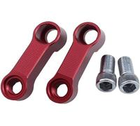 For PAN For America 1250 For Adventure 2022 2023 Mirror Riser Extenders Spacers Extension Adapter Adaptor Handle Bar Risers Handlebar Risers(Red)