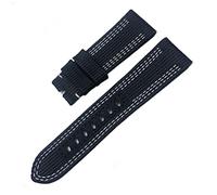 For Panerai Submersible Luminor PAM Canvas Leather Sport watch Strap 24mm 26mm Nylon Fabric WatchBands Gift Tools