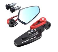 For Panigale 899 959 1299 1199 S R G V4 KN 1 Pair Motorcycle Rearview Mirrors Universal Scooter Bar Handlebar Mirror Handlebar Mirrors