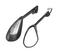 For Panigale S R 1199 1199S 2012 2013 2014 2015 Motorcycle Rearview Mirrors Black Turn Signal Light Rear Mirror Side Accessories