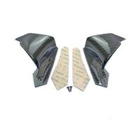 For Panigale V2 V4S V4 V4R Superleggera 2018-2022 Motorcycle Rear Tail Winglet Side Spoiler Wind Flow Fixing Wing(Carbon fiber texture)