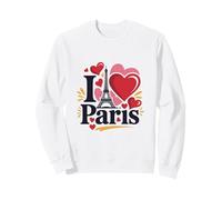 For Paris Lovers Love Paris Eiffel Tower Memes I Love Paris Sweatshirt