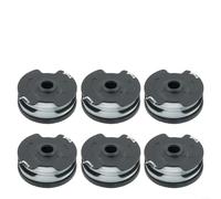 For Parkside Cordless Grass Trimmer Replacement Nylon Thread Spools for PRTA 20Li A1 B2 C3 Compatible Auto Feed 2 x 4m Spiral Synthetic Line (6 PACK)