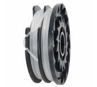 For Parkside Cordless Grass Trimmer Spool Replacement Nylon Line 2x4m Spiral Design 1.6mm Auto Feed Spool with Cap for PRTA 20Li A1 B2 C3 Models for Garden Edging(1 PACK)