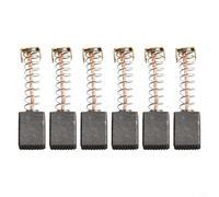 For Parkside PBH 1500 A1 Compatible Replacement Carbon Brush Set Six Pieces