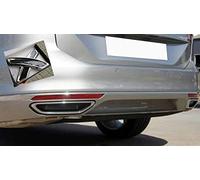 FOR PASSAT B8 2015-2019 SALOON Stainless Steel Chrome Exhaust Deflector Frame 2 Pieces