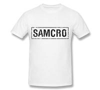 FOR Passion Men's Samcro Summer T Shirt White