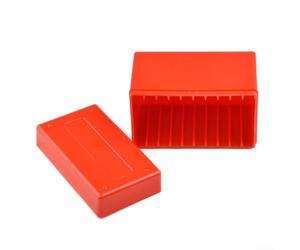 For PCGS Coin Slabs Storage Box Holding 10 Coins, Secure Snap Closure and Rail System Prevent Slab Movement for Organized Plastic Case Storage