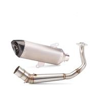 For PCX125 PCX150 PCX 125 150 2018-2020 Motorcycle Scooter Exhaust Muffler Middle Pipe Slip-On Motorcycle Exhaust Pipe(A SET)