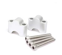 For PCX150 PCX 150 125 PCX125 2016 2017 2018 2019 Motorcycle Handlebar Handle Bar Riser Heightening Mount(3 cm taller white)