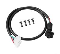 for pentair 520724 Pool Power Cable with 4-Pin Connector 2.8ft Black | Plug-and-play OEM Replacement, 1.5m PVC Weather-resistant Cable, Includes Tape & Gloves, -45°C To 90°C