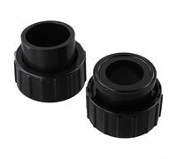 For Pentair Union Replacement Kit for 350157, Compatible with For Pool and Spa Pumps, Set of Two PVC Unions for Reliable Installation