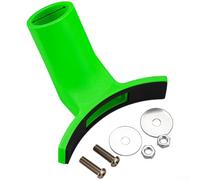 For PETG Dust Collector Adapter for Stone Cutting Machines and Hand Saws, Large Diameter Workshop DeBsris Remover with Thickened Anti-Slip RuBsBser Pads, Green(A)