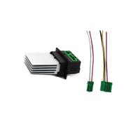For Peugeot 1007 207 607 Heater Blower Resistor With Connector Wire 7701207718 7701048390 6441L2 F657165W Radiator Fan Control Unit(1 set)