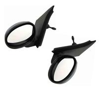 For Peugeot 107 Complete Wing Mirrors Manual Primed Door Driver Side Hand Electric Door Rearview Mirror Assembly(Pair)