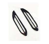 For Peugeot 2008 208 2013-2017 Car 2Pcs ABS Internal Air Conditioning Vent Trim Sequins Sticker Console Sticker Gear Shift Panel Trim( 2)