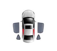 For Peugeot 2008 3008 4008 5008 2013-2022 Magnetic Sunshade Shield Side Sun Shade Visor Curtain Cover Car Window Shades(4pcs B)