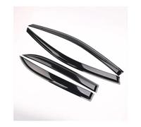 For Peugeot 2008 A94 2013-2019 Car Window Visor Awnings Wind Sun Rain Visor Deflectors car window sunshade(Black)