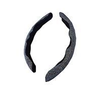 For Peugeot 2008 II 3008 5008 2 Pcs Anti-skid Car Wheel Cover Anti-skid Crystal Diamonds Bling ComFortable Bling Rhinestone Car Steering Wheel Cover Steering Wheel Cover(Multicolor)