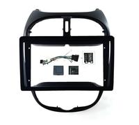 For Peugeot 206 2000-2010 9 Inch 2 Din Car Dashboard Frame CAR DVD Frame Radio Panel Frame Navigation Panel 2 Din Android(Frame an canbus)