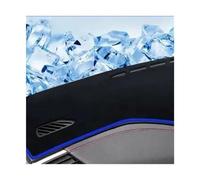 For Peugeot 206 2004 2005 2006 2007 2008 Car Dashboard Cover Mat Sun Shade Avoid Light Pad Carpets Anti-UV Interior(Blue,Left hand drive)