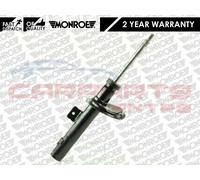 FOR PEUGEOT 206 FRONT AXLE LEFT & RIGHT GENUINE MONROE SHOCK ABSORBER SHOCKER