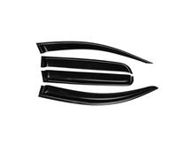 For Peugeot 207 2009-2013 Car Window Visor Deflector Weathershield Sun Rain Deflectors Guards Cover Trim MTVTFECEWG