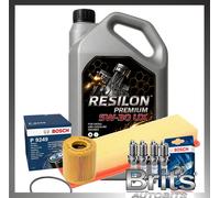 For Peugeot 207 S 1.4 MK1 Ph1 2006-2015 - Bosch Service Kit Filters & Plug & Oil