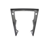 For Peugeot 208 2020-2025 Car Center Console For Charger U-shape Protective Trim Storage Box Cover Interior Interior Decoration (Size 2/Black)