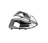 For Peugeot 3008 2013 2014 2015 No Radar Hole Fog Light Cover Front Bumper Lower Grille Lamp(Pair)