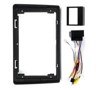 For Peugeot 3008 5008 For Partner 2010-2017 9 Inch Car Radio Fascias Frame Dashboard Panel Power Cord Canbus Trim KLAUER