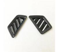 For Peugeot 3008 GT 4008 5008 2017 2018 ABS Chrome Dashboard Front Air Conditioner AC Vent Outlet Trim Car Accessories Styling Car Styling Interior(Black)