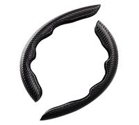 For Peugeot 306 1994-2001 Segmented Steering Wheel Protector Anti-Slip Breathable Grip Cover 2Pcs Carbon Fiber Steering Wheel Covers