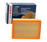 Bosch Air Filter Insert 1 457 433 098, Moisture-resistant, High Strength, for Peugeot/Citroën