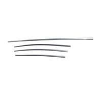 For Peugeot 307 CC SW 2008-2013 Front Bumper Racing Grille Bright Strip Reflective Sticker Chrome Trim