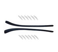 For Peugeot 308 408 1 Pair Left Right Windshield Side Pillar Molding Cover Winscreen Window Trim 8120AK 8120AJ(Set with snaps)