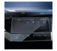 For Peugeot 308 For SW 408 2022 2023 Car Tempered Glass Film 10inch Gps Navigation Radio Screen Protector Screen Protector(Up and down screen)