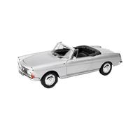 For Peugeot 404 Convertible 1967 1/18 Alloy Die Casting Car Model Resin Souvenir Collectible Gift