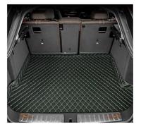 For Peugeot 5008 7-Seat 2017 2018 2019 2020 2021 2022 2023 2024 2025 3D Car Trunk Mat Custom Ar Interior Decoration Car Trunk Mat Protector(Black-Green)
