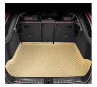 For Peugeot 5008 7-Seat 2017 2018 2019 2020 2021 2022 2023 2024 2025 3D Car Trunk Mat Custom Ar Interior Decoration Car Trunk Mat Protector(Beige)