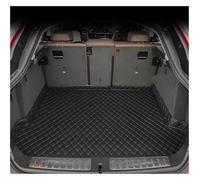 For Peugeot 5008 7-Seat 2017 2018 2019 2020 2021 2022 2023 2024 2025 3D Car Trunk Mat Custom Ar Interior Decoration Car Trunk Mat Protector(Black-Black)