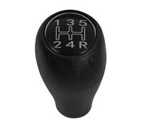for Peugeot 504 505 309 205 GTI CTI Black Red ABS Gear Shift Knob Lever Shifter Handle Stick Plastic Car Styling Accessories(Red)