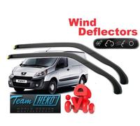 For PEUGEOT EXPERT 2007- 2016 Wind deflectors 2.pc HEKO 15149